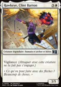 Hawkeye, Clint Barton - Marvel Super Heroes Commander Decks