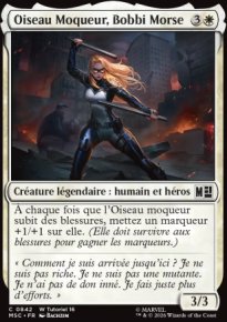 Oiseau Moqueur, Bobbi Morse - Marvel Super Heroes Commander Decks