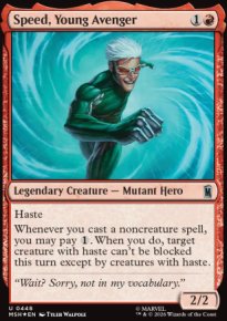 Speed, jeune Vengeur - Marvel Super Heroes