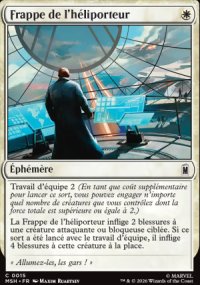 Frappe de l'h�liporteur - Marvel Super Heroes