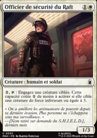 Officier de s�curit� du Raft - Marvel Super Heroes