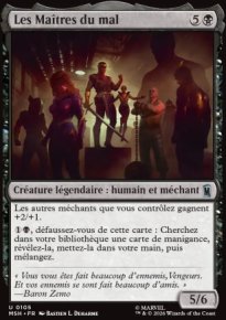 Les Ma�tres du mal - Marvel Super Heroes