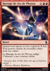 Barrage de tirs de Photon - Marvel Super Heroes