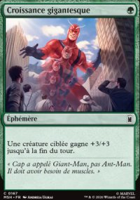Croissance gigantesque - Marvel Super Heroes
