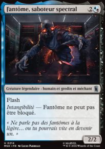 Fant�me, saboteur spectral - Marvel Super Heroes