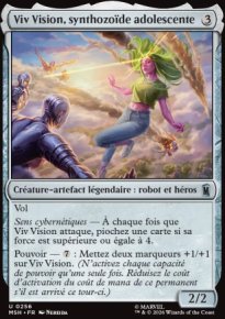 Viv Vision, synthozo�de adolescente - Marvel Super Heroes