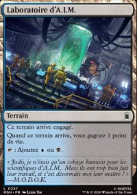 Laboratoire d'A.I.M. - Marvel Super Heroes
