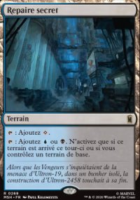 Repaire secret - Marvel Super Heroes