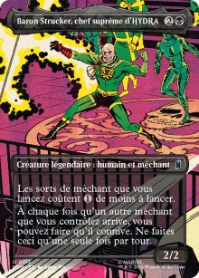 Baron Strucker, chef supr�me d'HYDRA - Marvel Super Heroes