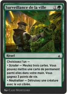 Surveillance de la ville - Through the Omenpaths