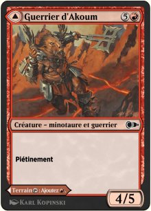 Guerrier d'Akoum<br>Crocs d'Akoum