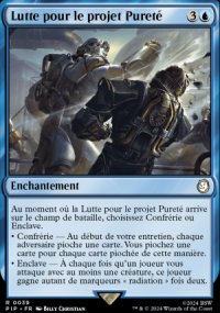 Lutte pour le projet Puret - 