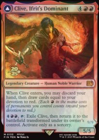 Clive, missaire d'Ifrit<br>Ifrit, Primordial du feu