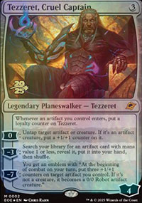 Tezzeret, capitaine cruel - Prerelease Promos