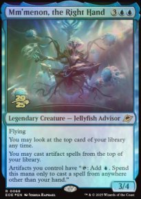 Mm'menon, la main droite - Prerelease Promos