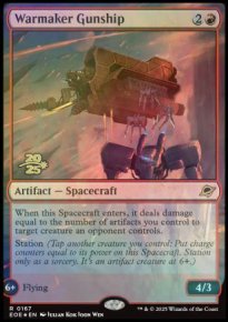 Canonnire du faiseur de guerre - Prerelease Promos