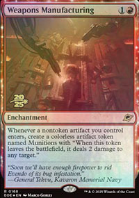 Manufacture d'armes - Prerelease Promos