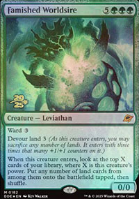 Pre des mondes affam - Prerelease Promos