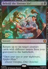 Gare aux Sinister Six ! - Prerelease Promos