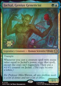 Le Chacal, gnie gnticien - Prerelease Promos