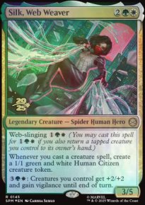 Silk, tisseuse de toile - Prerelease Promos