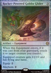 Jet-planeur  raction du Bouffon vert - Prerelease Promos