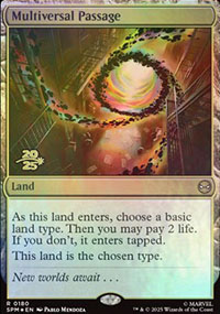 Passage multiversel - Prerelease Promos