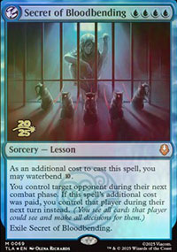 Secret of Bloodbending - Prerelease Promos