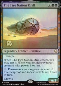 The Fire Nation Drill - Prerelease Promos