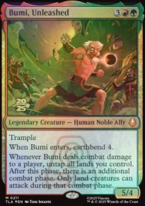 Bumi, Unleashed - Prerelease Promos