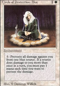 Cercle de protection : bleu - Revised Edition