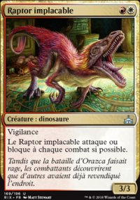 Raptor implacable - 