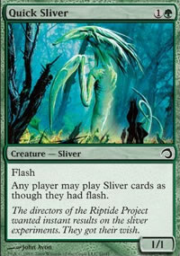 Slivoïde rapide - Premium Deck Series: Slivers