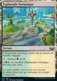 Esplanade botanique - 