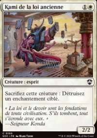 Kami de la loi ancienne - Secrets of Strixhaven Commander Decks