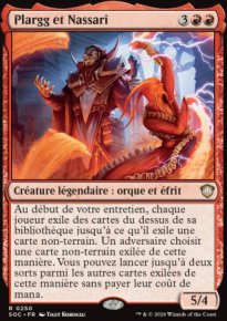 Plargg et Nassari - Secrets of Strixhaven Commander Decks