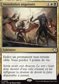 Annulation angoiss�e - Secrets of Strixhaven Commander Decks