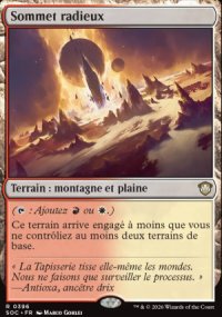 Sommet radieux - Secrets of Strixhaven Commander Decks