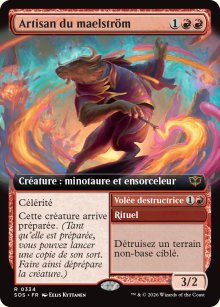 Artisan du maelstr�m<br>Vol�e destructrice - Secrets of Strixhaven