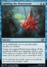 Splitting the Powerstone - 