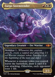 Zurgo Stormrender - Tarkir: Dragonstorm Commander Decks