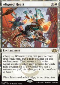 Aligned Heart - Tarkir: Dragonstorm Commander Decks