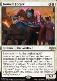 Ironwill Forger - Tarkir: Dragonstorm Commander Decks