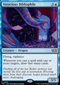 Voracious Bibliophile - Tarkir: Dragonstorm Commander Decks