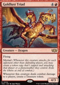 Goldlust Triad - Tarkir: Dragonstorm Commander Decks