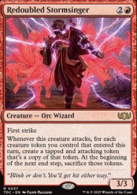 Redoubled Stormsinger - Tarkir: Dragonstorm Commander Decks