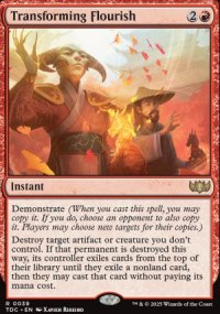 Transforming Flourish - Tarkir: Dragonstorm Commander Decks