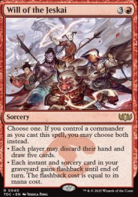 Will of the Jeskai - Tarkir: Dragonstorm Commander Decks