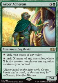 Arbor Adherent - Tarkir: Dragonstorm Commander Decks