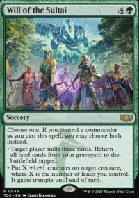 Will of the Sultai - Tarkir: Dragonstorm Commander Decks